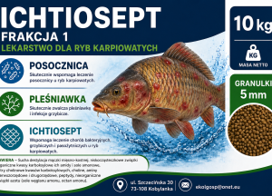 Ichtiosept lekarstwo pleśniawka posocznica 10kg