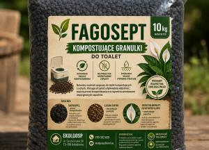 Fagosept granulki do toalet turystycznych 10kg
